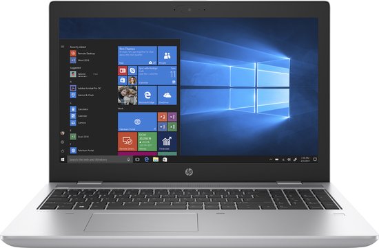HP ProBook 650 G5 Intel® Core™ i5 i5-8265U Laptop 39,6 cm (15.6") Full HD 8 GB DDR4-SDRAM 256 GB SSD Wi-Fi 5 (802.11ac) Windows 10 Pro Zilver - HP - Hoofdafbeelding