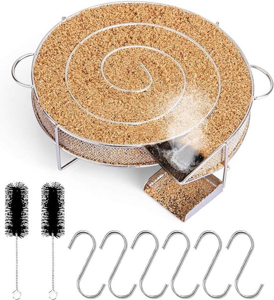 Koude rookgenerator van roestvrij staal, elektrische draagbare rookmachine voor levensmiddelen en vlees, BBQ rookgenerator