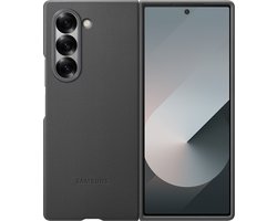 Samsung Galaxy Z Fold6 Vegan Leren Hoesje - Kindsuit case - Grijs