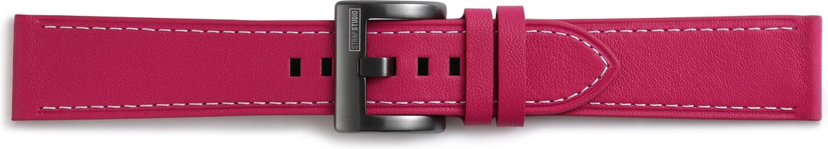 Samsung Leren bandje - Samsung Gear Sport - roze