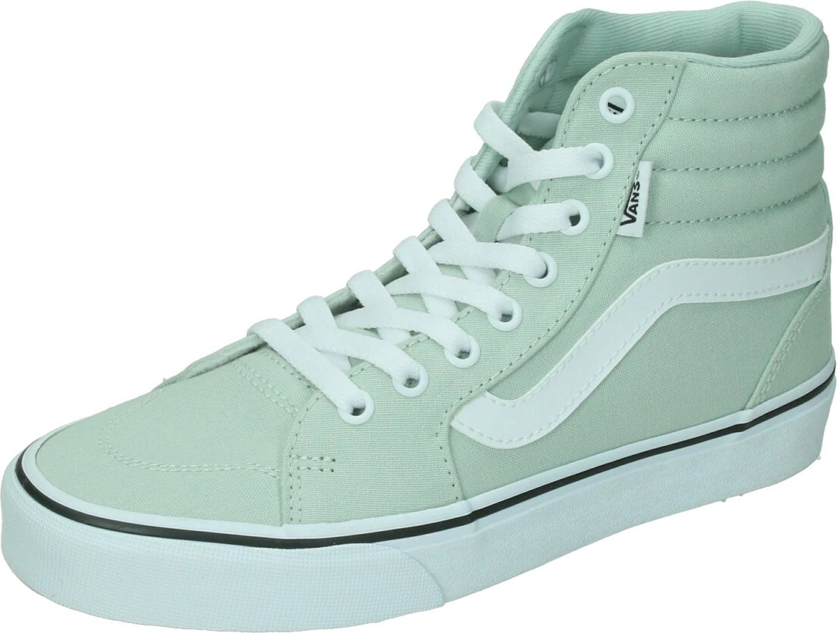 Vans filmore hi canvas in de kleur . Groen
