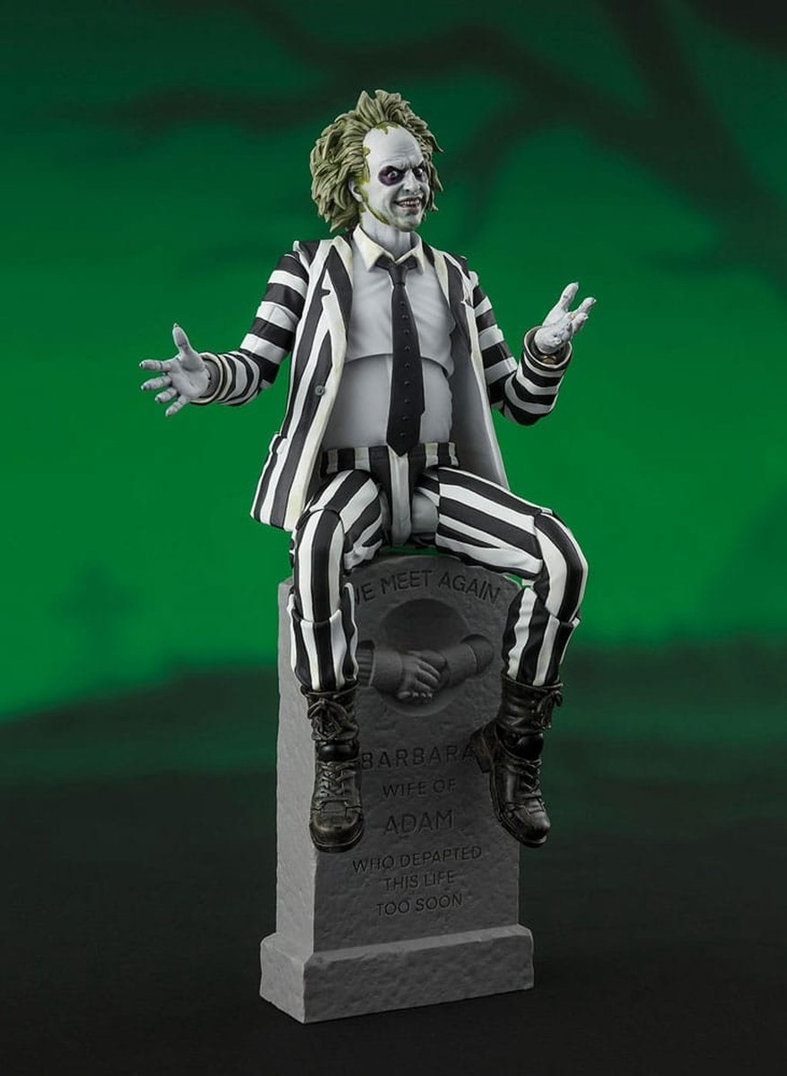 Bandai Tamashii Nations Beetlejuice Beetlejuice S.H.Figuarts Action Figure Beetlejuice 15 cm Action Figuur