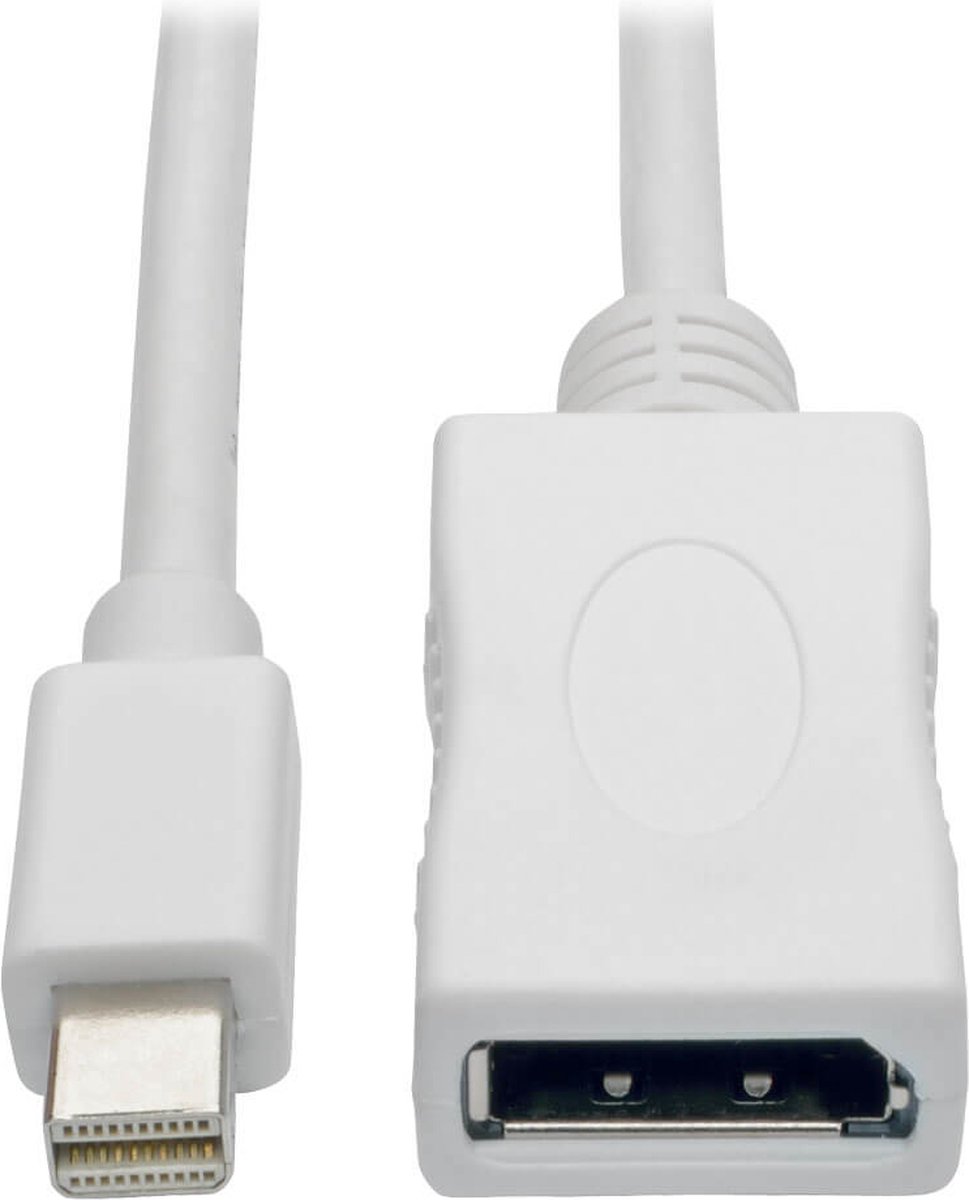 Tripp Lite P139-010-DP-V2B DisplayPort kabel 3 m Mini DisplayPort Wit
