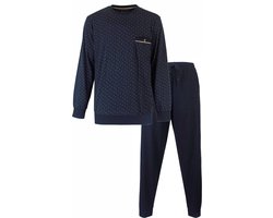 Paul Hopkins Heren Pyjama - Geprint Dessin - Blauw - Maat L