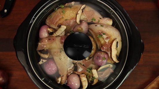 CrockPot Slow Cooker 4,7L programmeerbaar