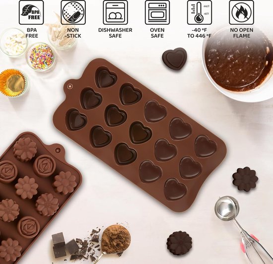 Chocolade Vorm 3-delig - Little Rabbit