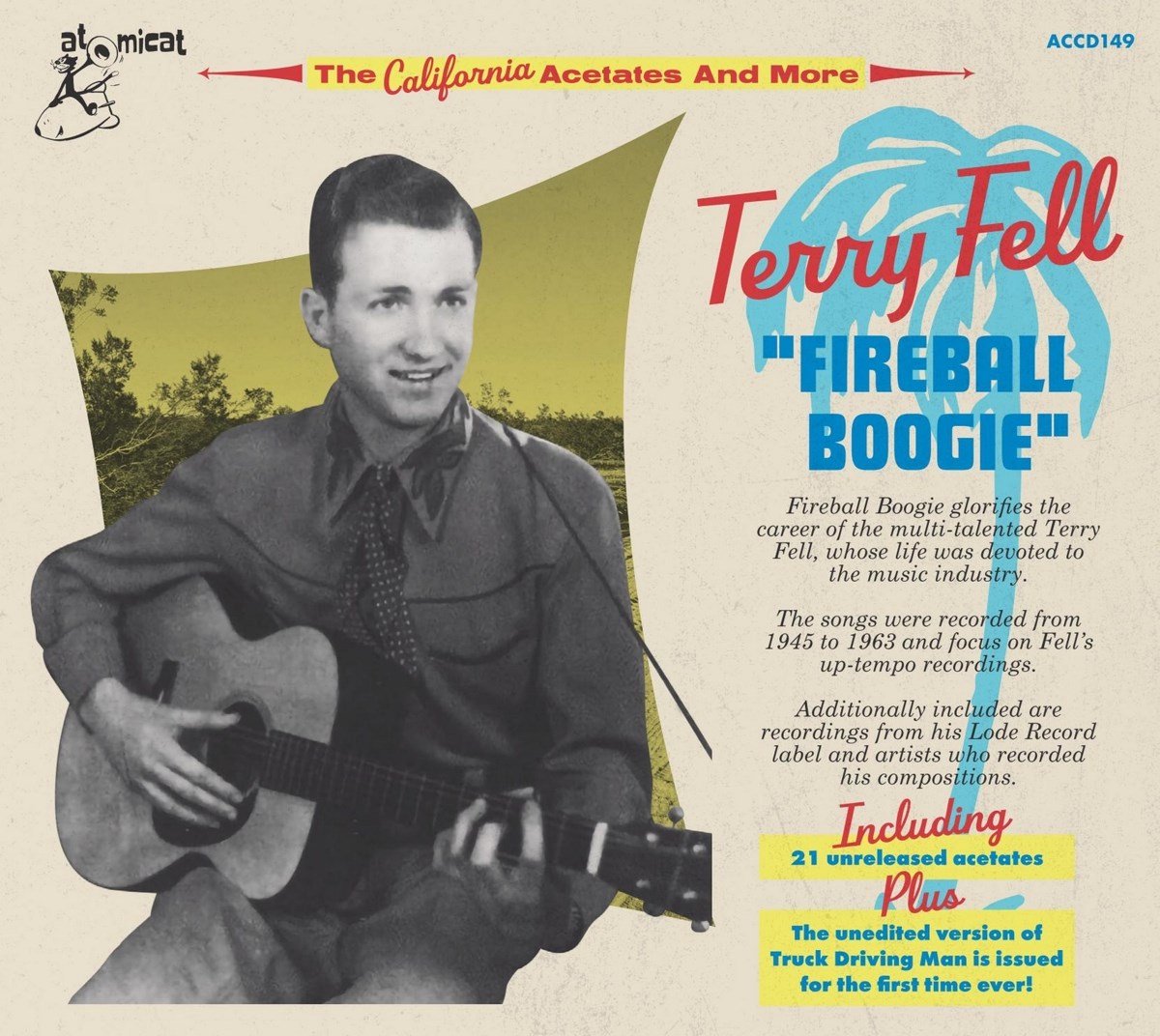 Terry Fell - Fireball Boogie: The California Acetates And More (3 CD)