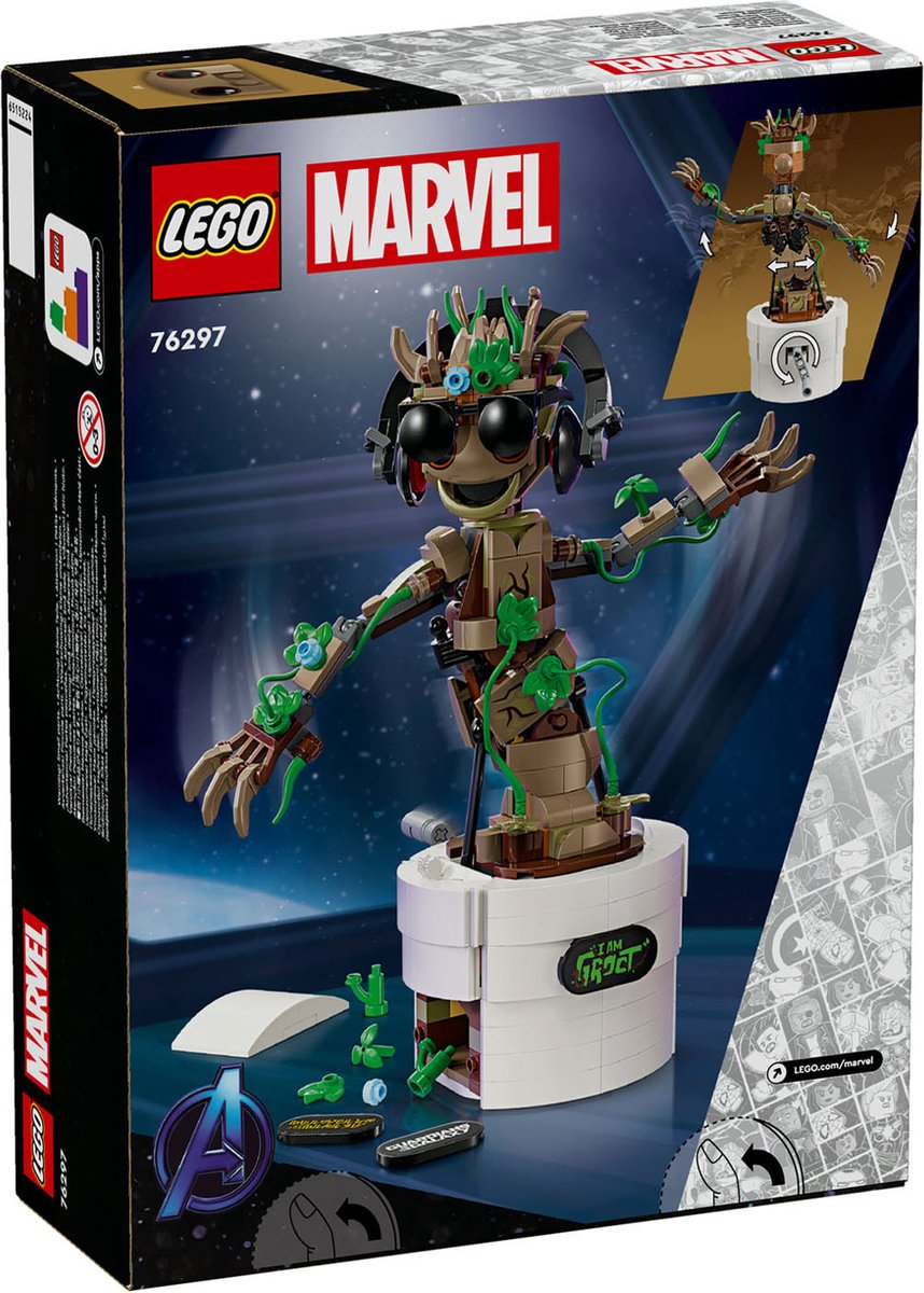 LEGO Marvel - Dansende Groot - 76297 — afbeelding 13