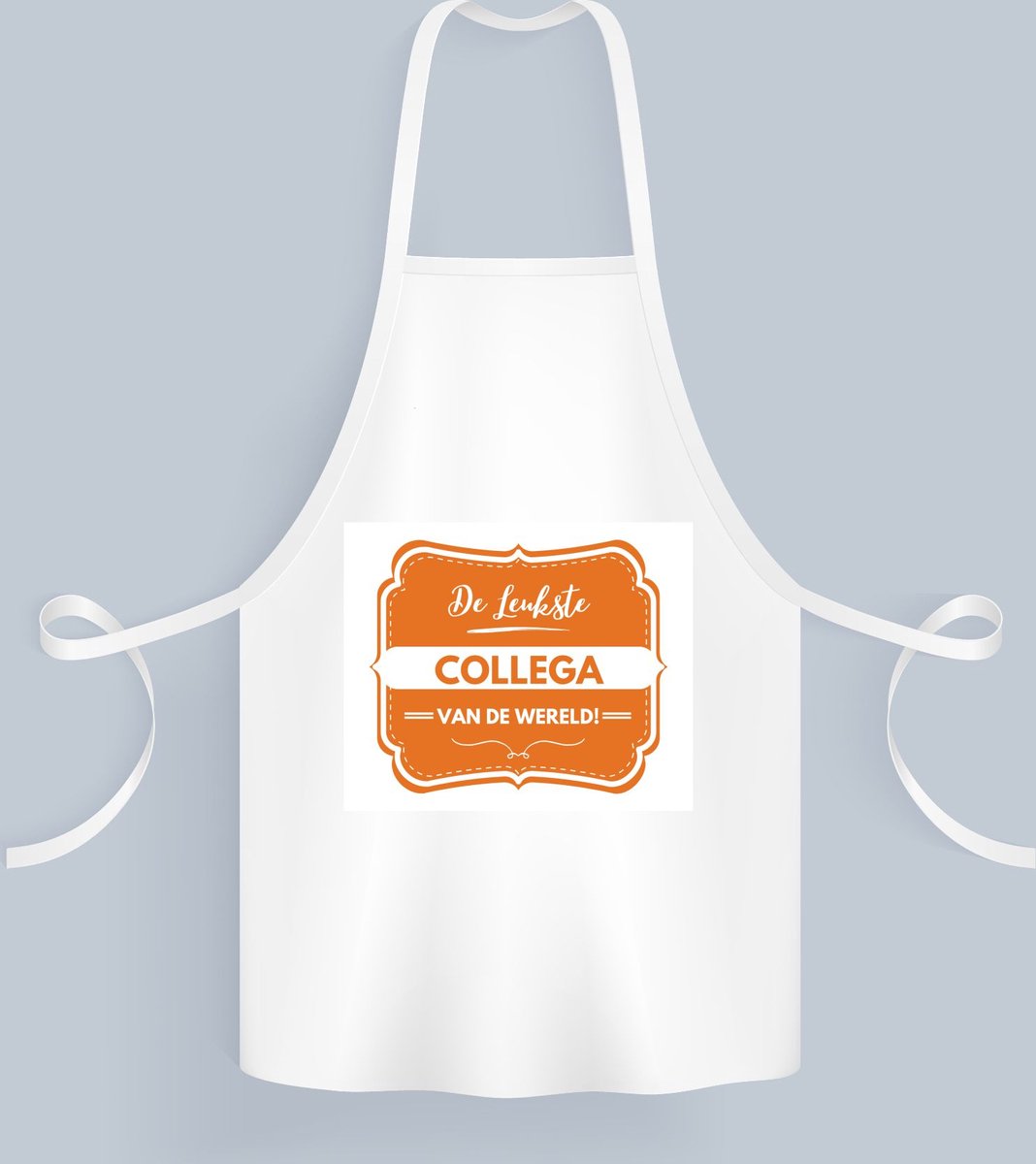 Akyol - de leukste collega Keukenschort - Collega - beste collega - werk - afscheidscadeau - verjaardagscadeau - kado - 82 bij 71 cm