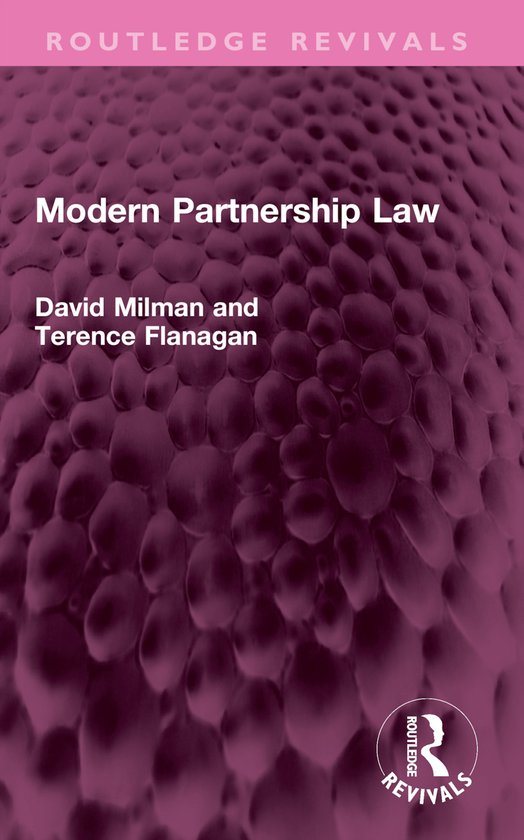 Routledge Revivals- Modern Partnership Law - cover