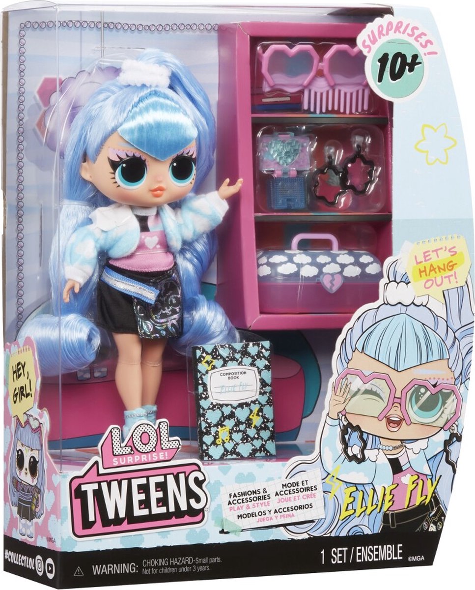 L.O.L. Surprise! Tweens modepop - 16,5 cm - Ellie Fly — afbeelding 7