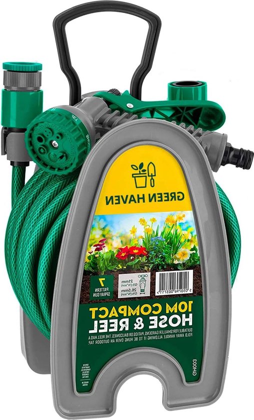Hozelock Tuinslanghaspel Pico Reel met 10m slang