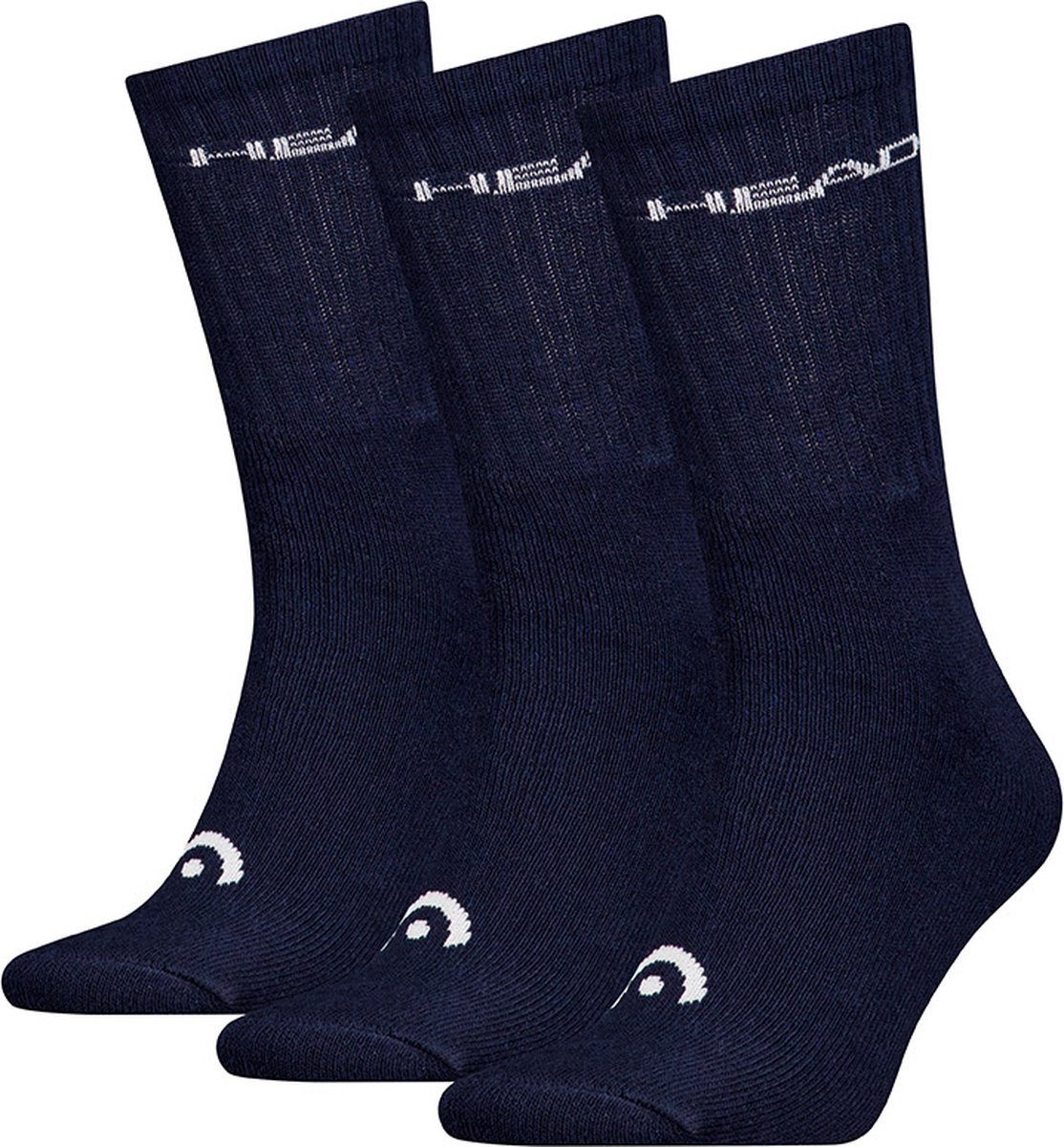 HEAD unisex 3P sokken training II Blauw