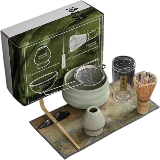 Matcha Bowl Oooaooo Bol à Matcha Avec Bec Verseur, 370 Ml, Saladier En Bol Matcha Bec Verseur