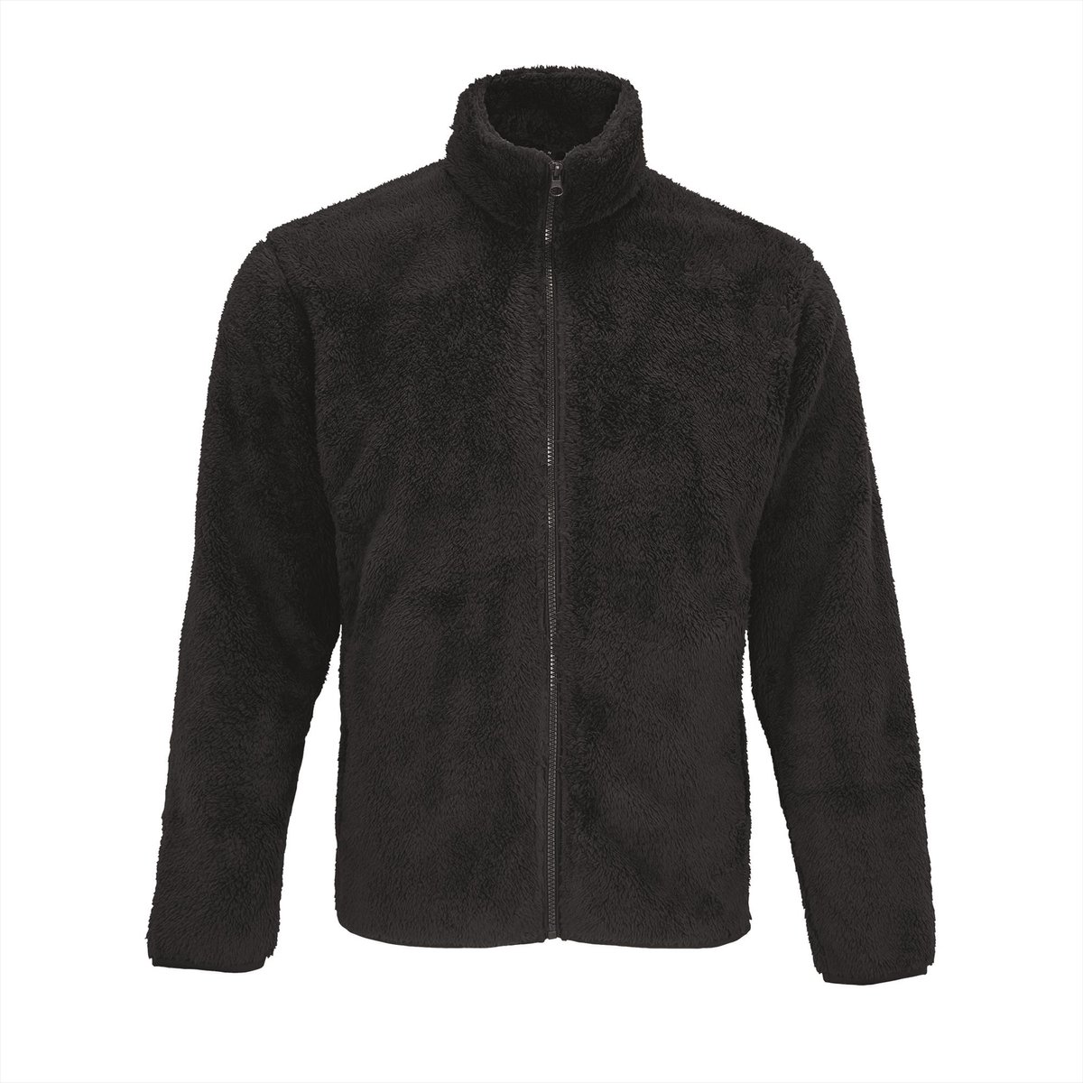 SOL’S Unisex Fleece Zip Jacket Finch L04022 Carbon Grijs