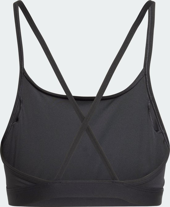 Soutien-gorge adidas Performance Aeroreact Graphic - Femme - Zwart- S