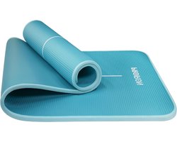 Pilates mat - Oefening yogamat - Extra dikke schuimmat - Gym Fitness matten voor Workout - Home Gym Outdoor gebruik - PROIRON - Met draagriem - 1800 mm x 610 mm x 15 mm.