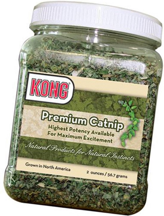 KONG Naturals Catnip – Kattenkruid – Navulling – Kattenspeelgoed – 28.3g