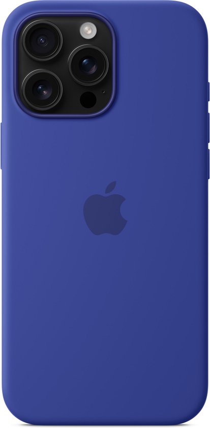 Apple Silicone Backcover MagSafe voor de Apple iPhone 16 Pro Max - Ultramarine