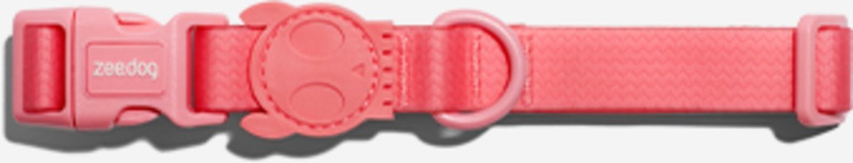 Zee.Dog Neopro Bubblegum Halsband Pink - Hondenhalsband - M