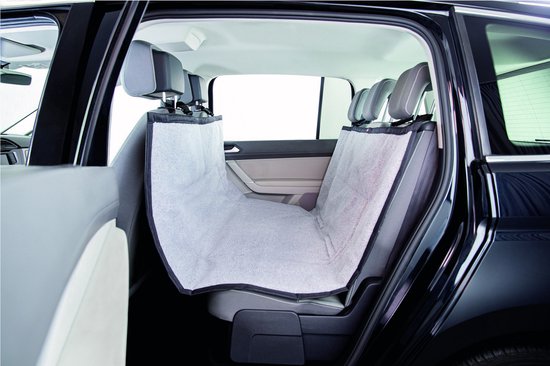 Trixie - Hondendeken - Auto Achterbank - 4-Seasons - Zwart/Grijs - 160X145 cm