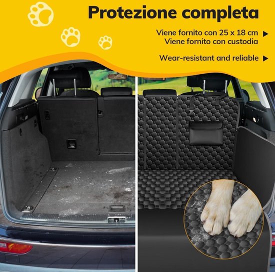 Hondendeken Auto - Honden Autostoelhoes voor Achterbak - Kleine Auto's