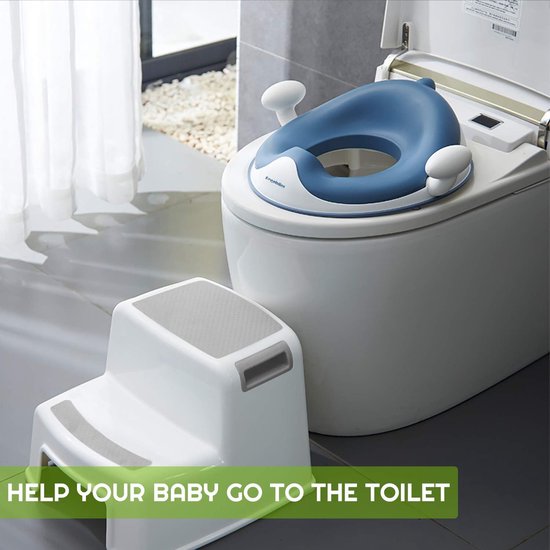 Toiletbril Voor Kinderen En Baby’s, Wc-bril Met Spatbescherming Potjes Trainingsstoelen Past Op Ronde En Ovale Toiletten Babypotje Training Toiletbril Trainingsstoel Toilettrainer