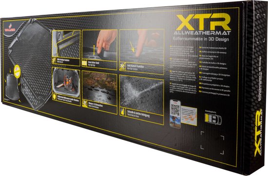 Tapis de coffre XTR sur mesure pour Audi Q5 (8RB) 11/2008-12/2017, Hybride