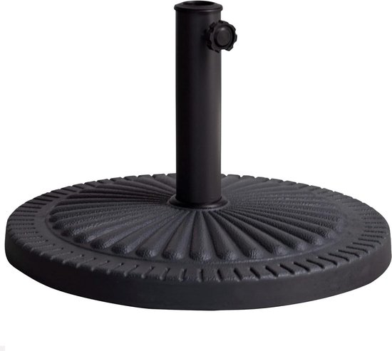 Challenger T2 zweefparasol 350 cm rond antraciet - AVH Outdoor Tuinmeubelen