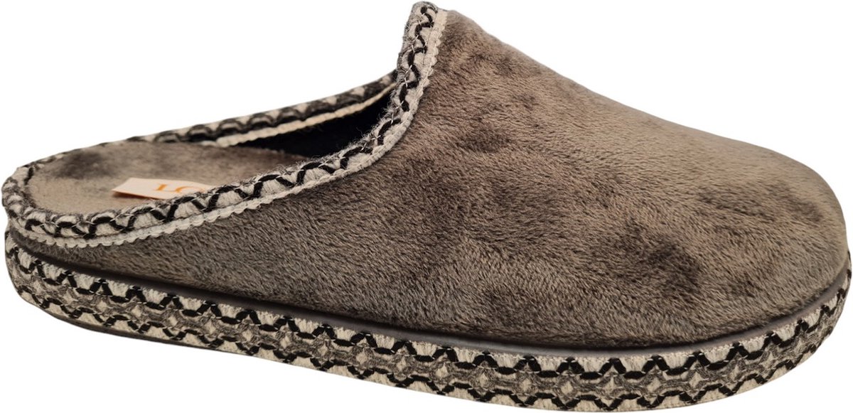Longo 1135449 74 Grau Dames Pantoffels - Grijs - 39