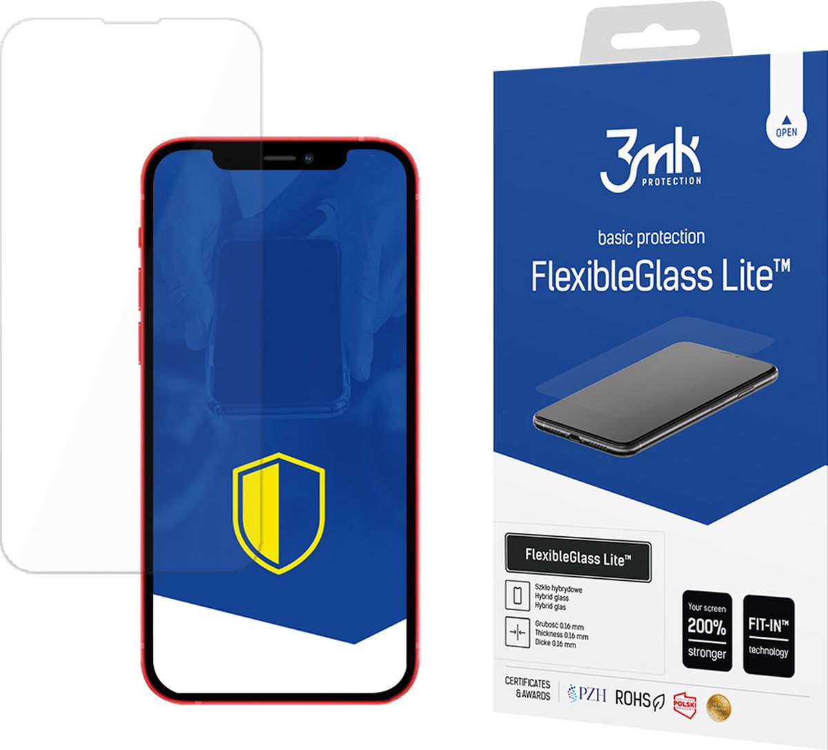 Apple iPhone 13 Mini - 3mk FlexibleGlass Lite