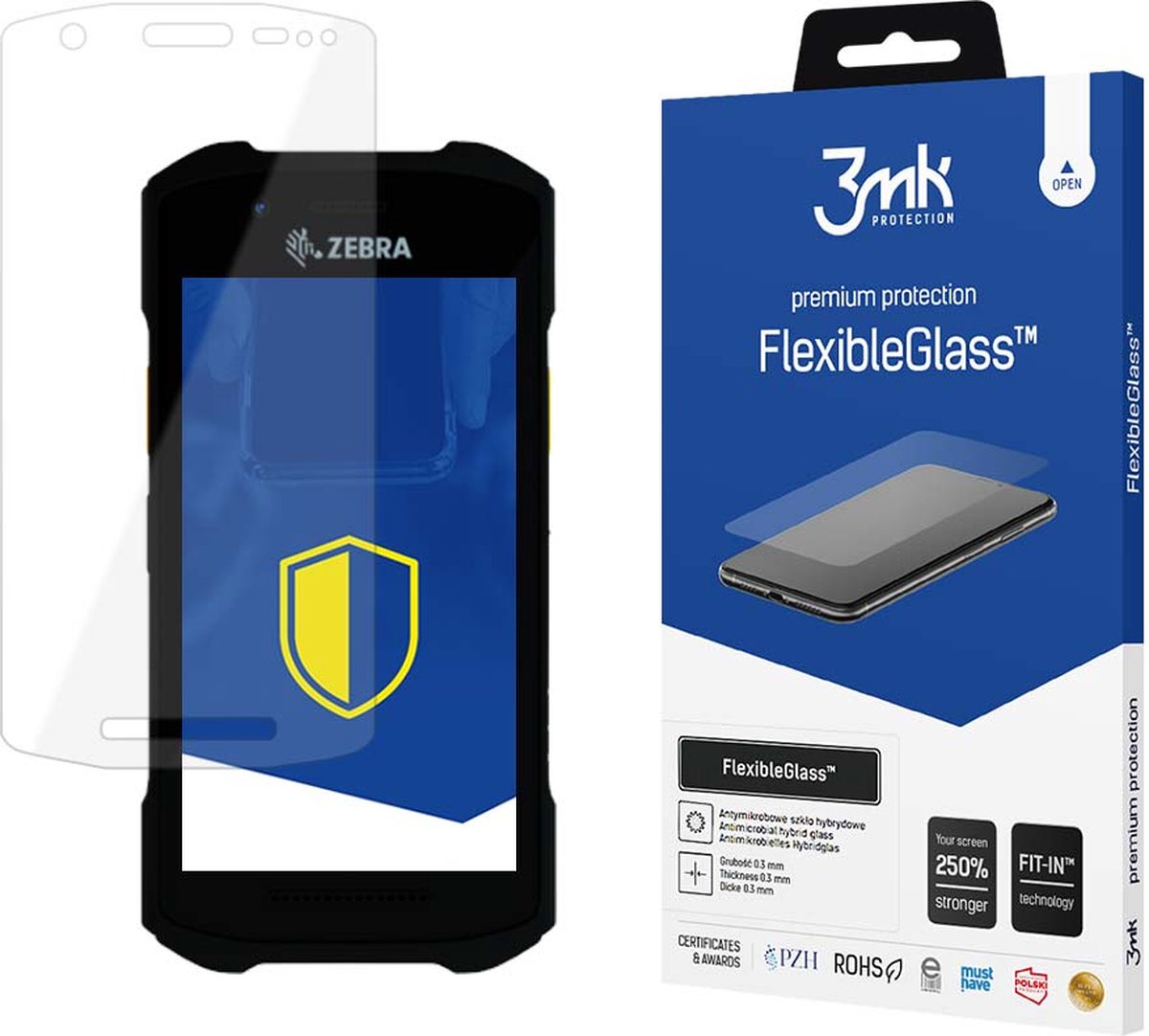 Zebra TC26BK - 3mk FlexibleGlass