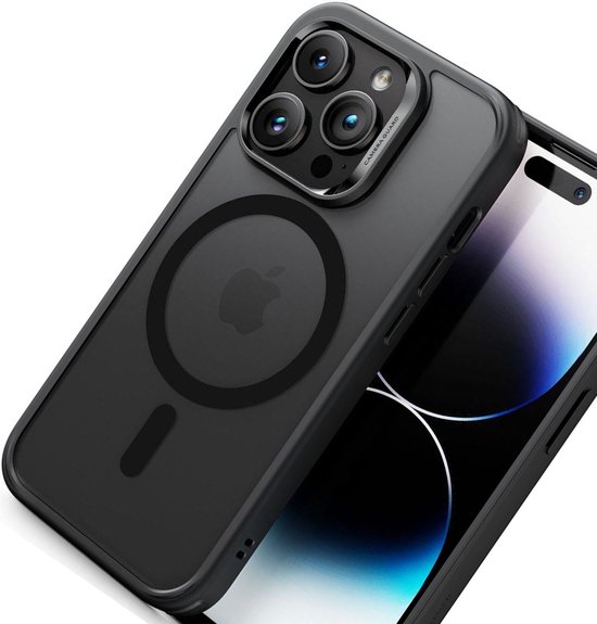 ESR Armor Tough Apple iPhone 15 Plus Hoesje MagSafe Transparant Zwart