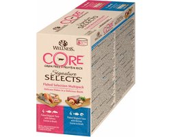 8x Wellness Core Kattenvoer Signature Selects Flaked 8-pack 8 x 79 gr