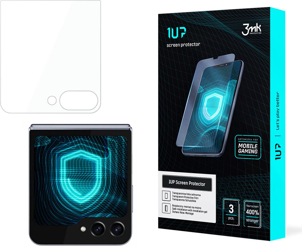 Samsung Galaxy Z Flip 5 (Front) - 3mk 1UP