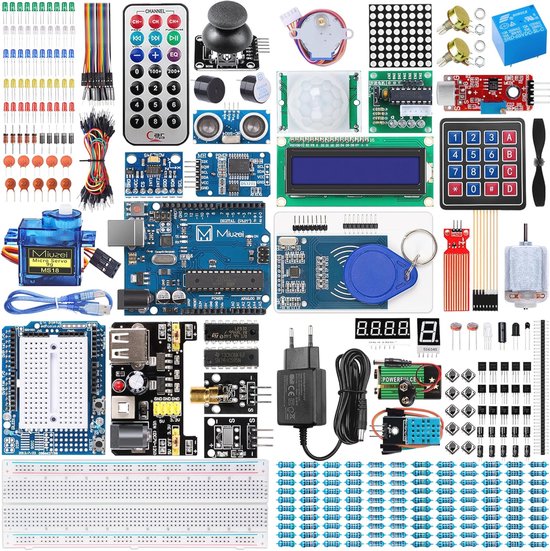 Complete Arduino Starterkit - 248 Accessoires - Ideaal voor ...