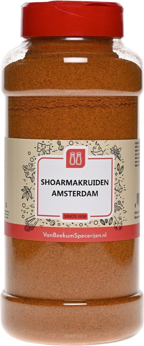 Goedkoopste Van Beekum Specerijen - Shoarmakruiden Amsterdam - Strooibus 515 Gram