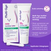 Multi-Gyn Actigel 2 in 1, 50 ml - Vaginale behandeling tegen bacteriele vaginose, Herstelt pH waarde voor Vaginale Gezondheid, Intieme Hygiene tegen vaginale geur, abnormale afscheiding en jeuk, Directe werking, Klinisch bewezen, incl. applicator
