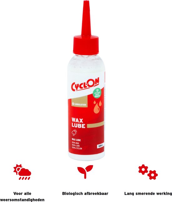 CyclOn Wax Lube - in transparante fles 125ml van CyclOn — afbeelding 3