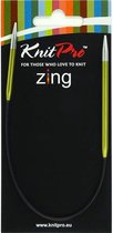 KnitPro Zing A-symmetrische Rondbreinaald 3,5 mm - 25 cm