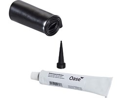 vdvelde.com - Lekke Vijver Repareren - PVC Folie Reparatie Set - Eenvoudig te bevestigen - Te gebruiken op en bij PVC vijverfolie - Inhoud: tube lijm + stuk folie van 20 x 40 cm