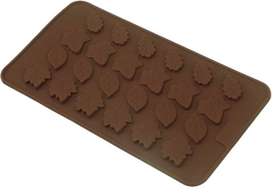 Actie4you® - Kerst blaadjes vorm - Chocolade vorm - kerstmis - Herfst - Blaadjes - Siliconen Mal