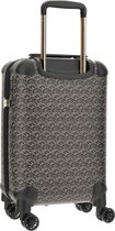 Bol.com GUESS Trolley Wilder 18 in 8-Wheeler Charcoal Logo Veelkleurig 54cm aanbieding