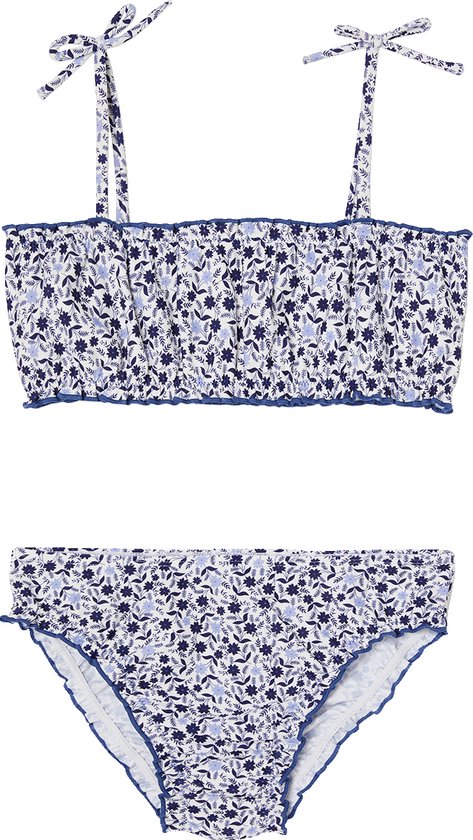 GUOZI Bikini 5-11Y Meisjes Zwemkleding Kinderen Zwempak Hoge taille Baby Print Badpak voor Kids Baby Meisje Kinderen Strandkleding