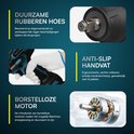 Makr slagmoersleutel met duurzame rubberen hoes, anti-slip handvat en borstelloze motor.