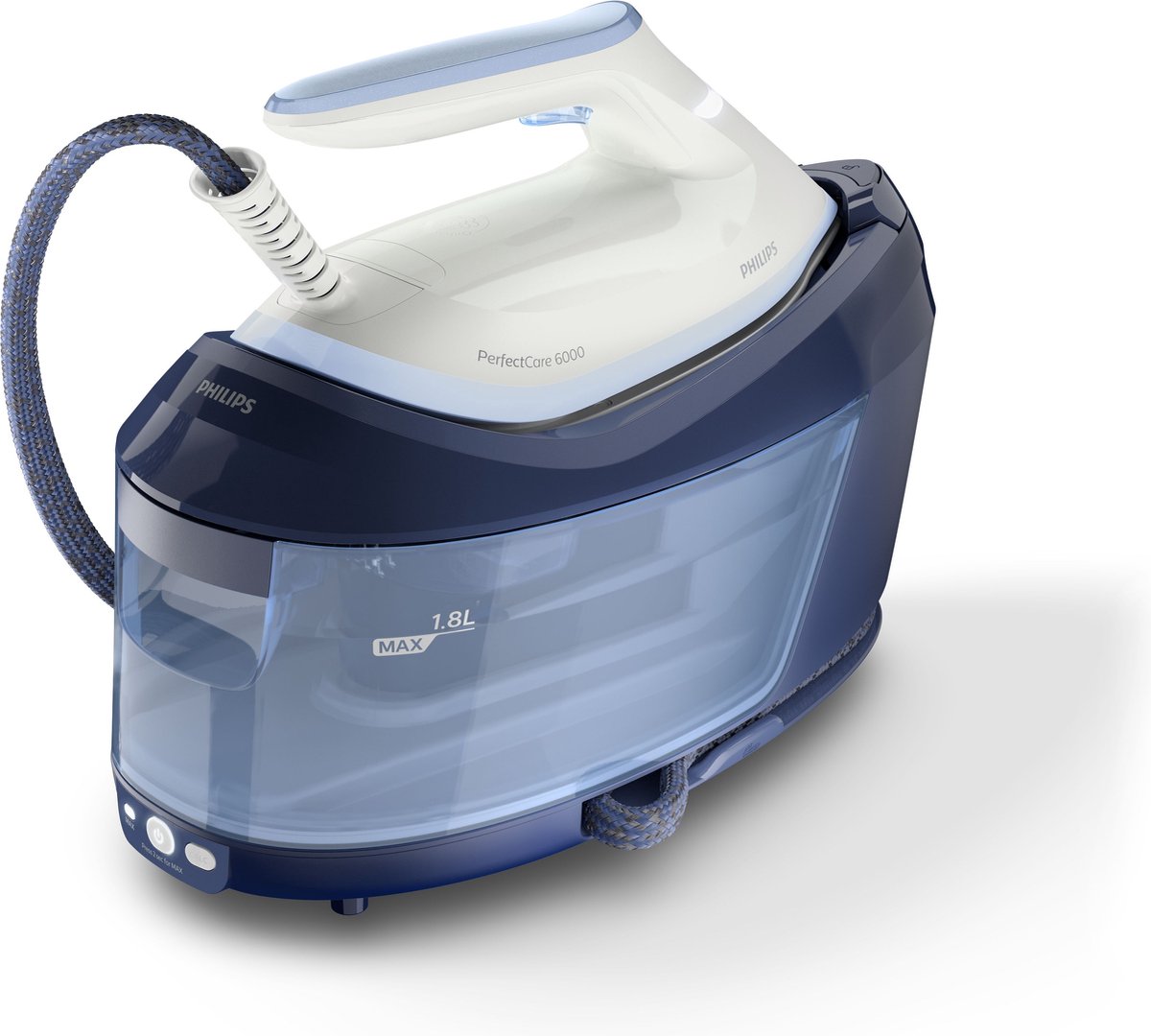 Philips Perfect Care 6000 Series PSG6026/20 - Stoomgenerator - 1.8L Watertank - Blauw / Wit — afbeelding 2