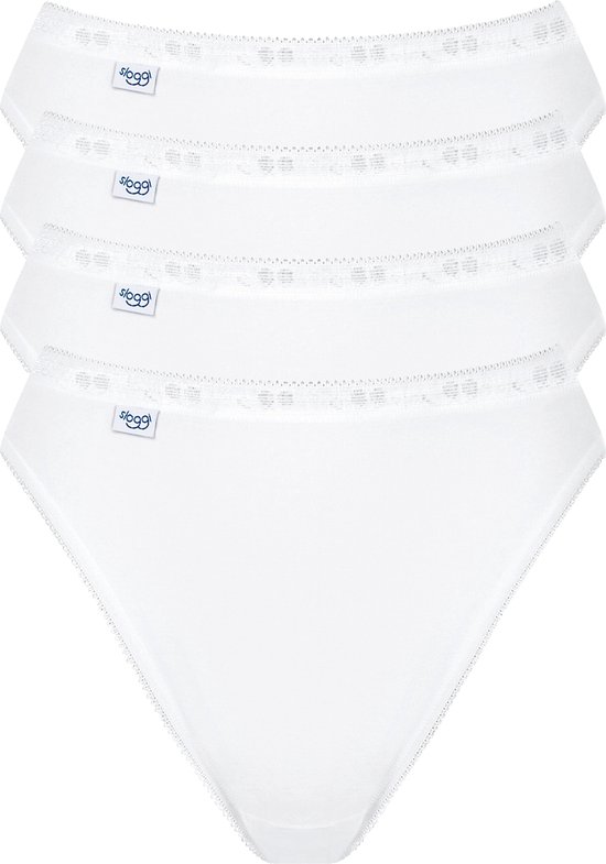 sloggi Basic Dames Tai slip 4 pack Wit Maat 38 bol