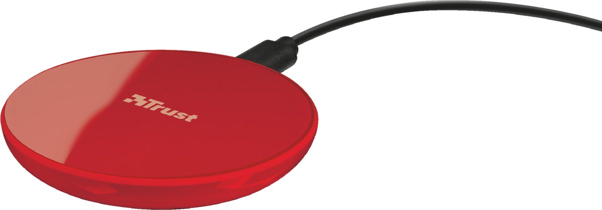 Trust Primo Smartphone Rood USB Draadloos opladen Binnen