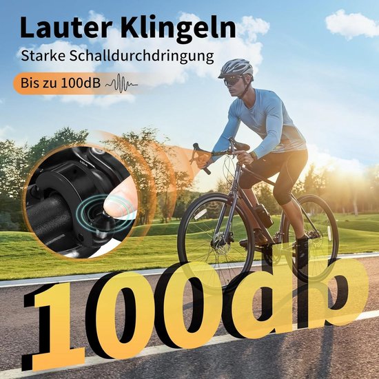 timber! Mountain Bike Quick-Release Fietsbel - Zwart