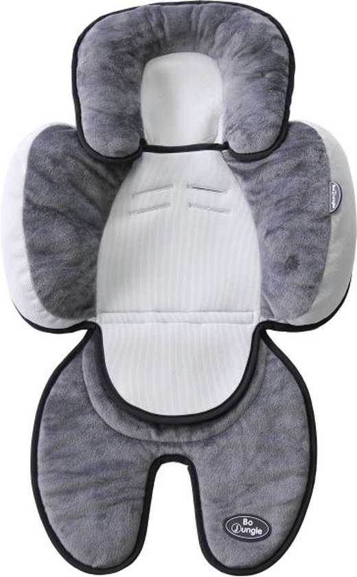 Foto: Bo jungle b snooze grey black 3 in 1 universeel kussen b180200